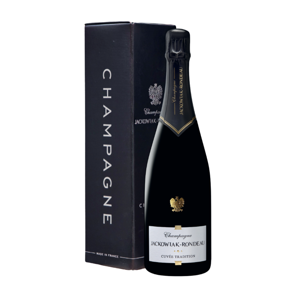 Szampan Jackowiak-Rondeau Cuvee Tradition Brut 12% 0,75l kartonik