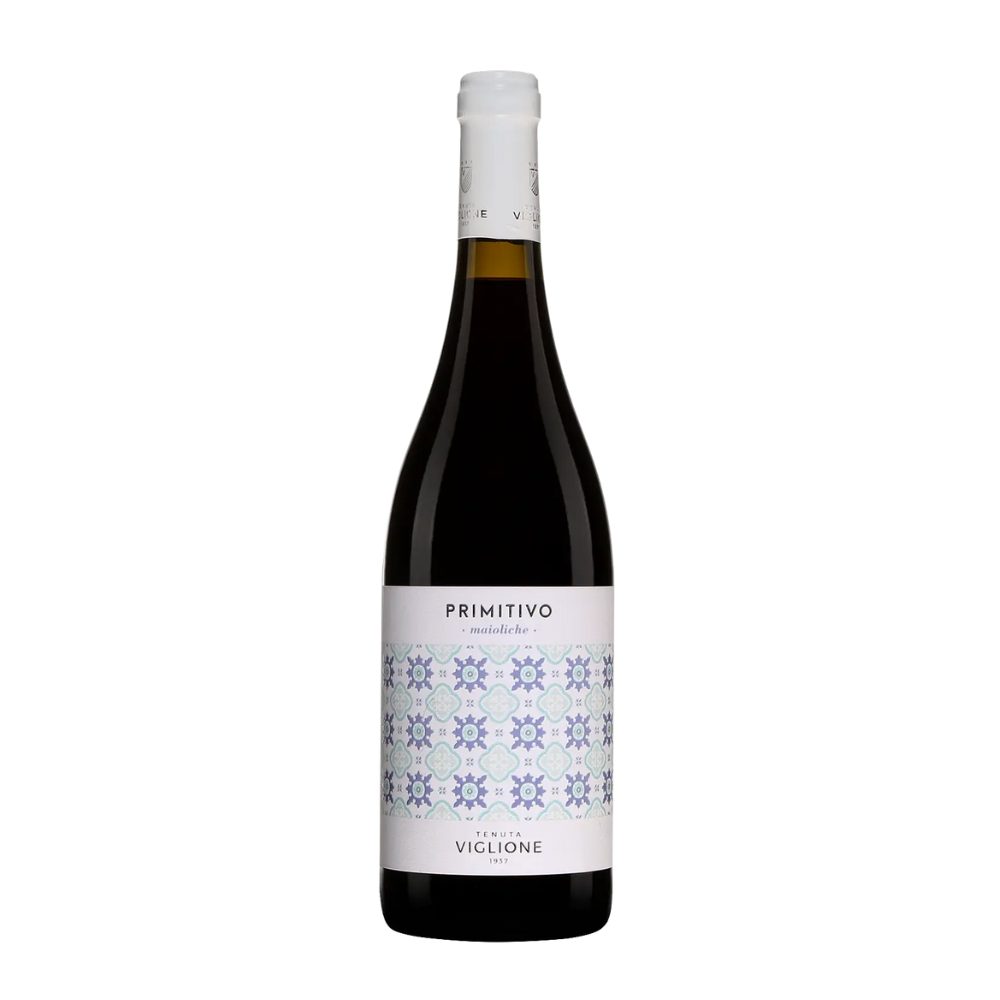 Wino Viglione Mailoliche Primitivo BIO 13% czerwone wytrawne 750 ml
