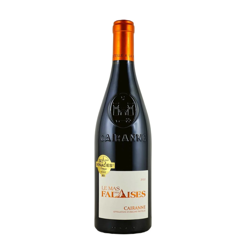 Wino Le Mas des Falaises Cairanne 15% czerwone wytrawne 750 ml