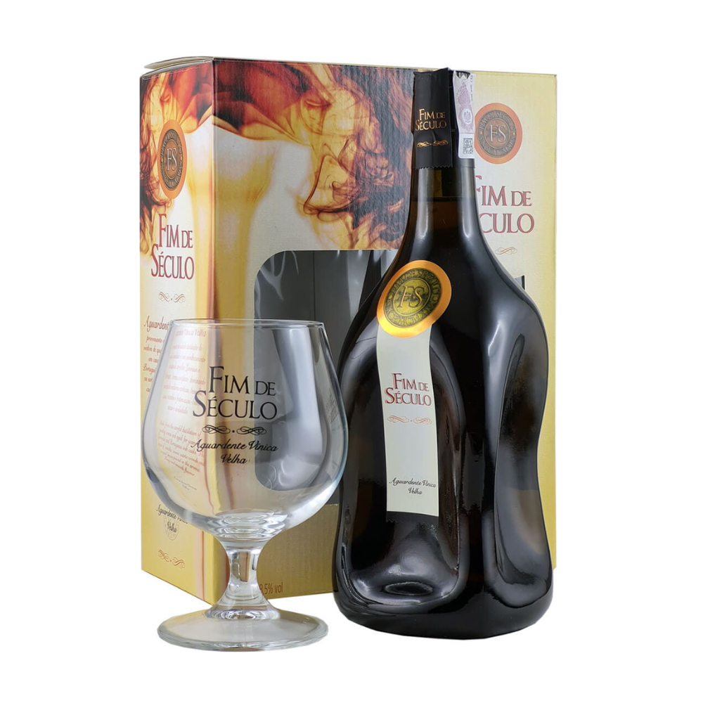 Brandy Fim de Seculo 38,5% 700 ml + kieliszek