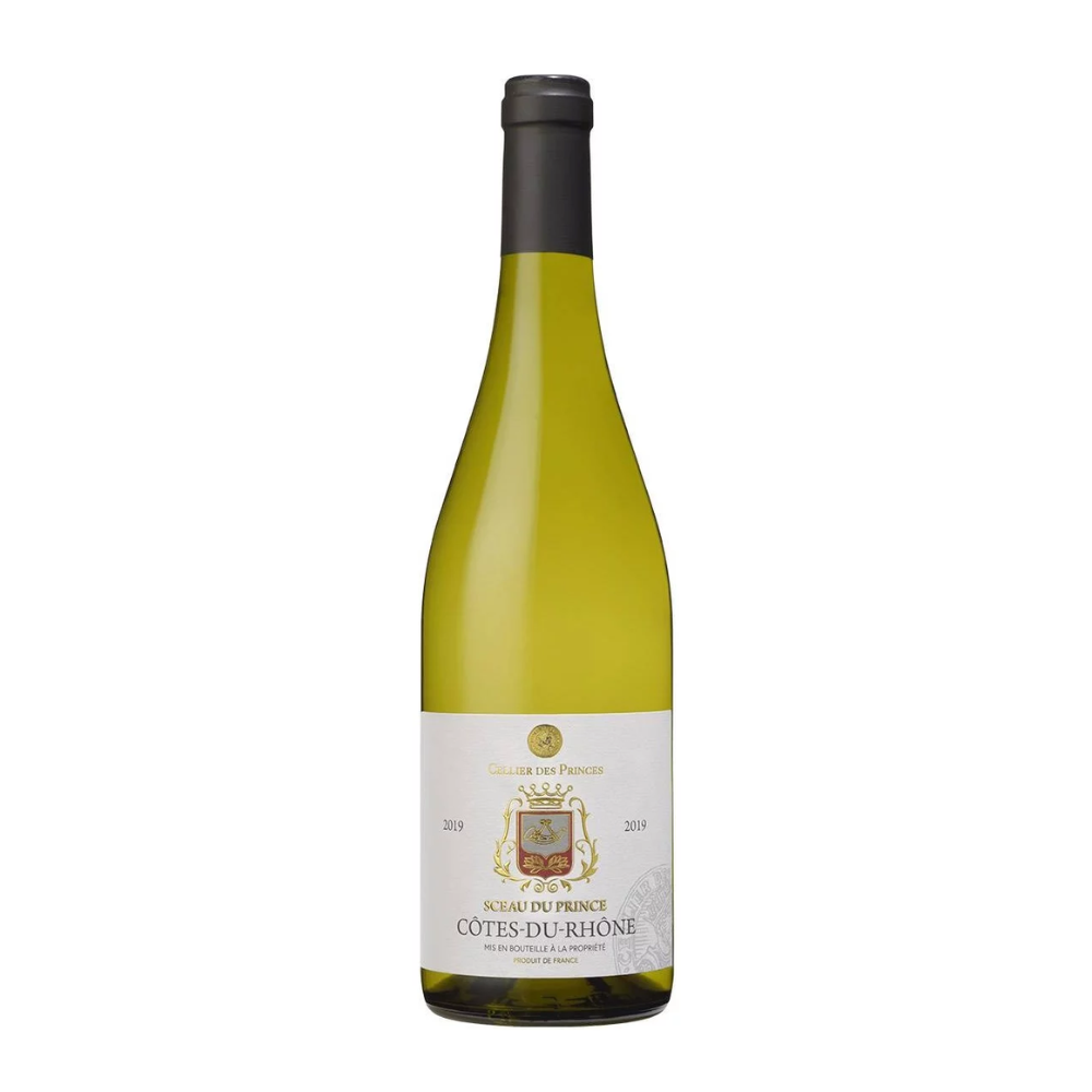 Wino Cellier Des Princes Cotes Du Rhone Sceau Du Prince Blanc 13,5% białe wytrawne 750 ml
