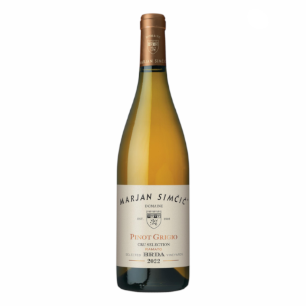 Wino Marjan Simcic Pinot Grigio Ramato 13,5% białe wytrawne 750 ml