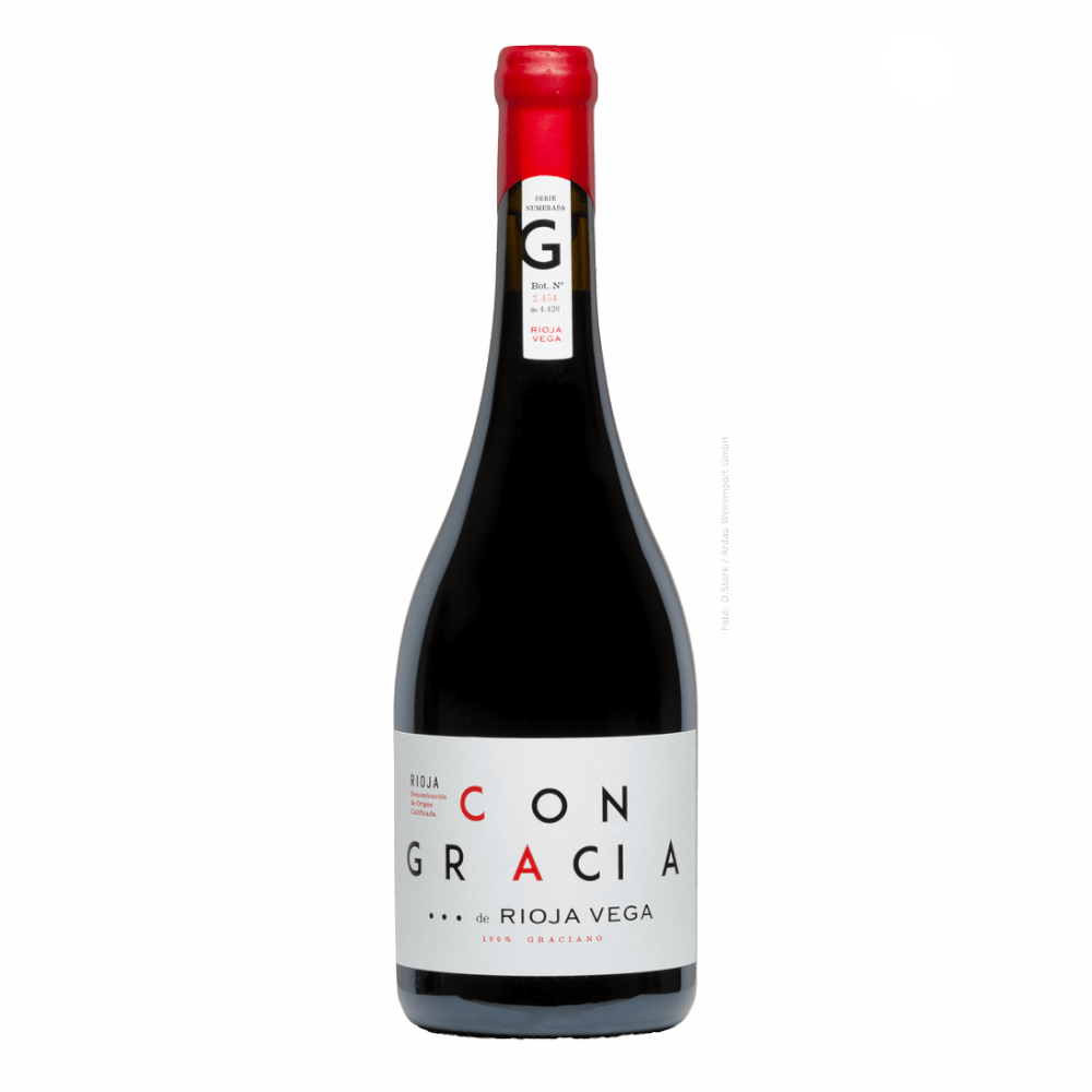 Wino Con Gracia Graciano de Rioja Vega 14% czerwone wytrawne 750 ml