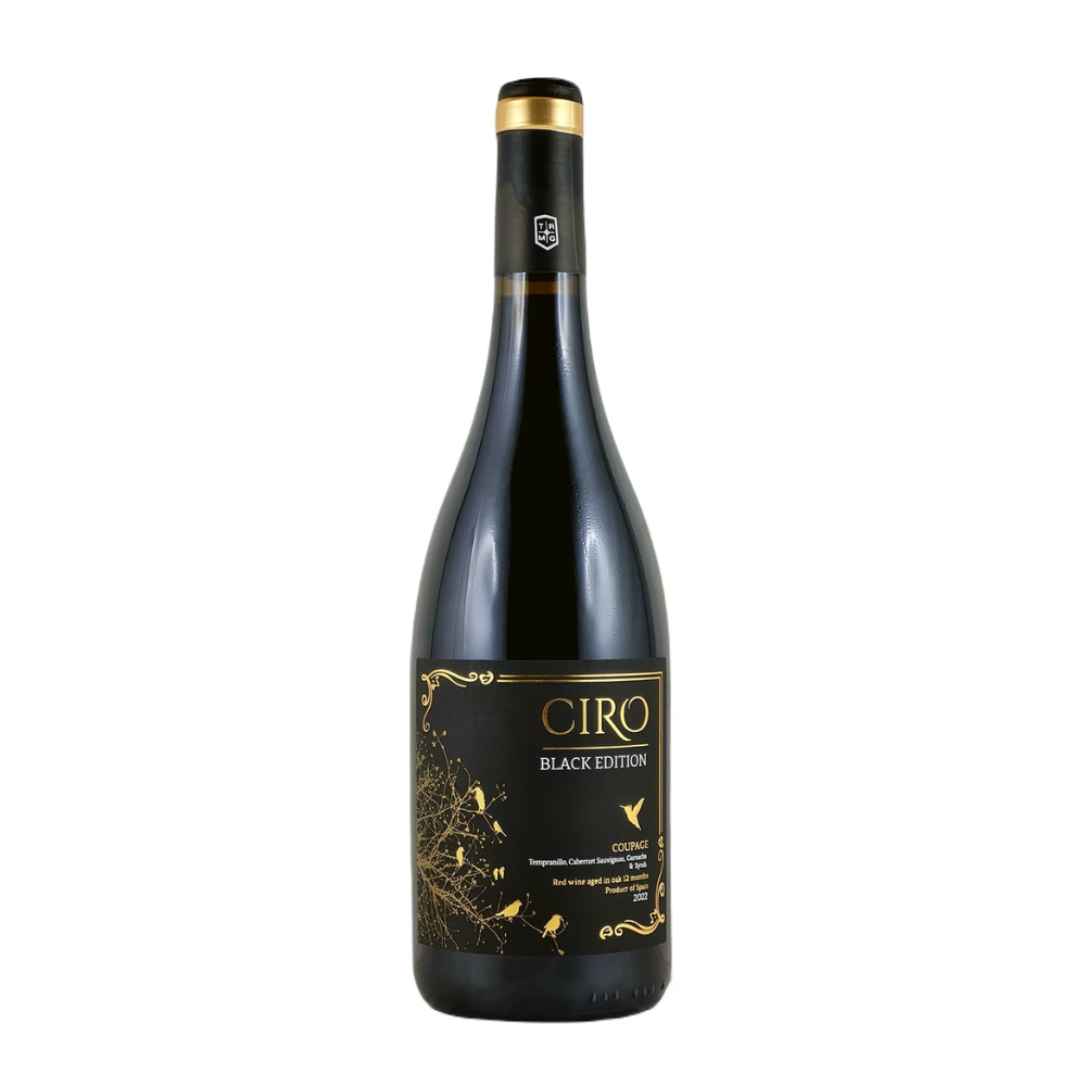 Wino Ciro Crianza Black Edition Coupage 14% czerwone wytrawne 750 ml