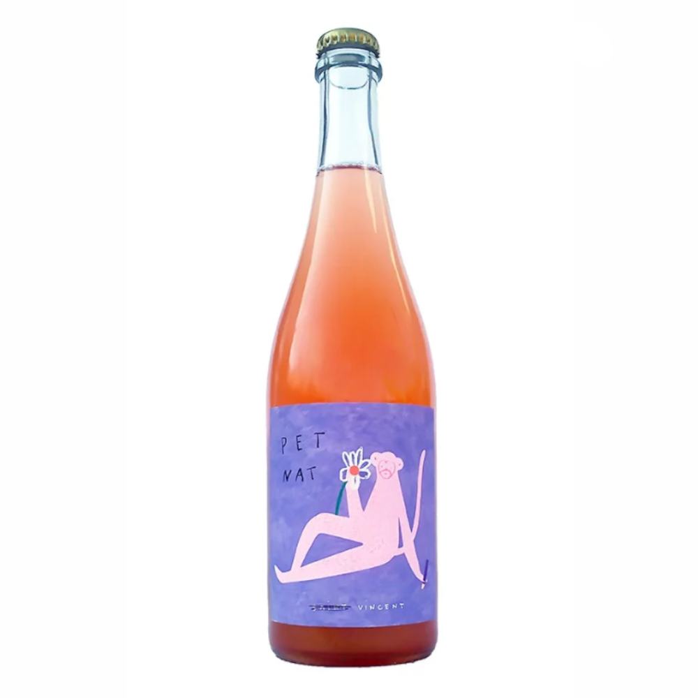 Wino Musujące Saint Vincent Pet Nat 12% różowe wytrawne 750 ml