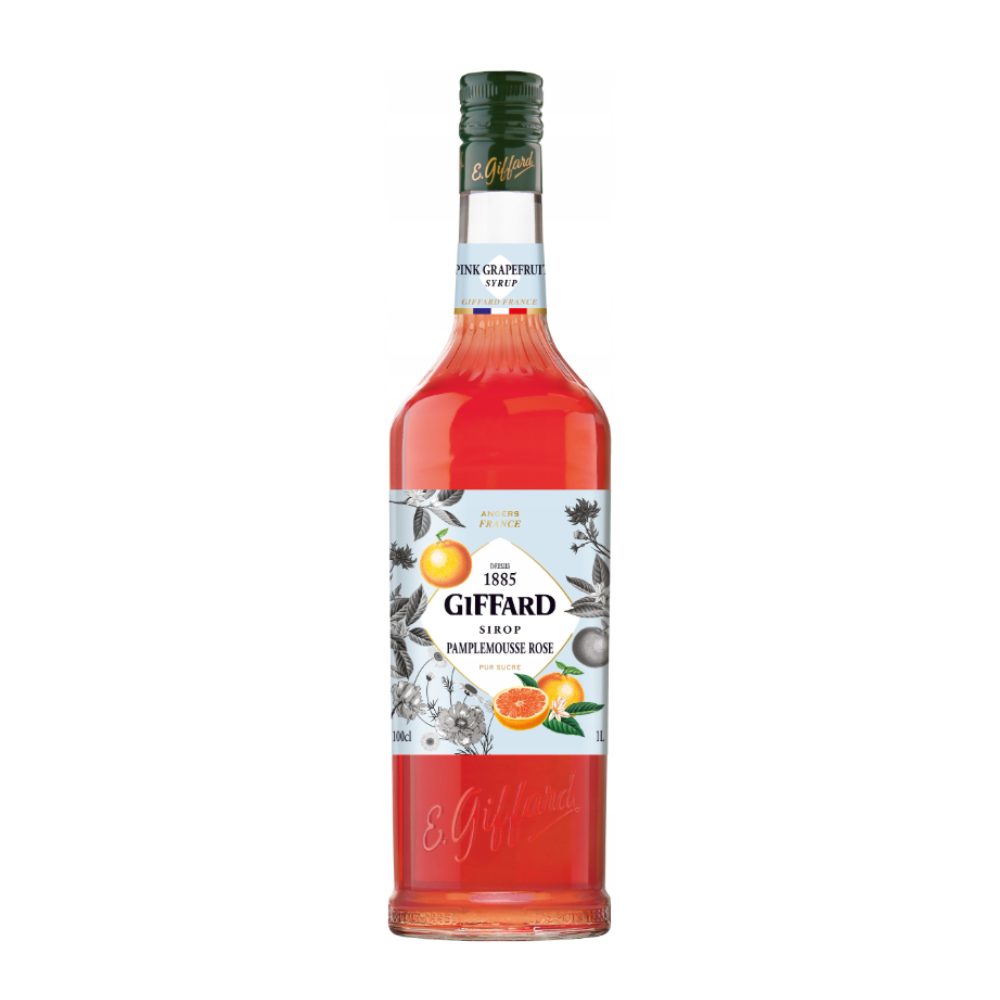 Syrop Giffard Różowy Grejpfrut (Pink Grapefruit) 1000 ml