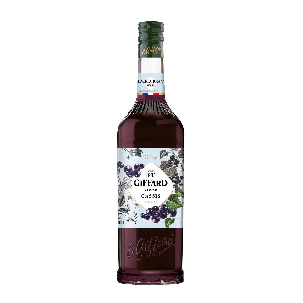 Syrop Giffard Czarna Porzeczka (Blackcurrant) 1000 ml