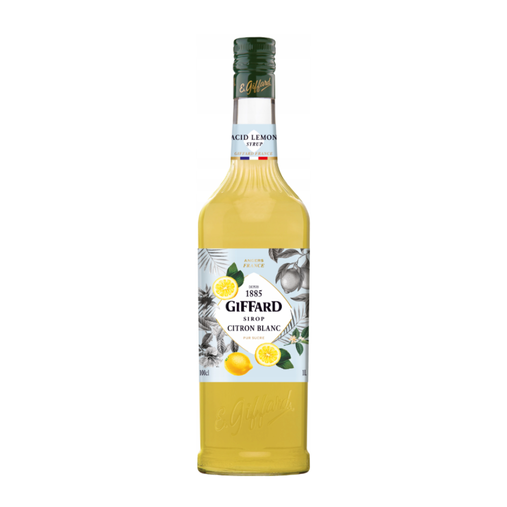 Syrop Giffard Kwaśna Cytryna (Acid Lemon) 1000 ml