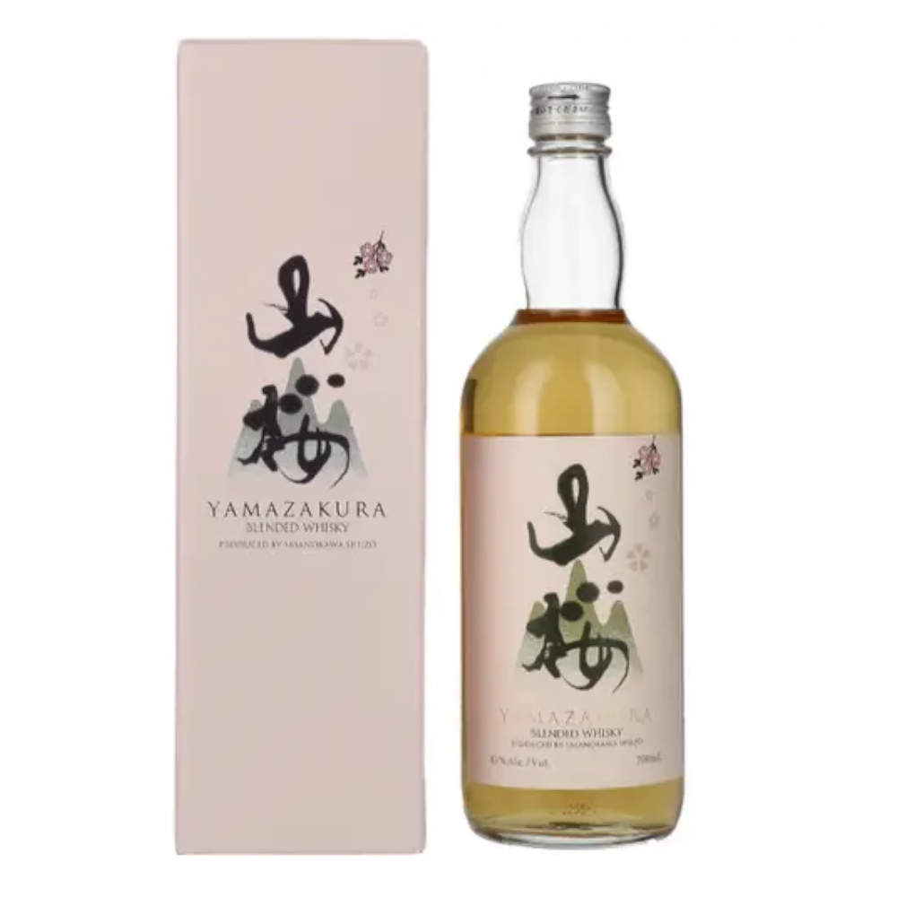 Whisky Yamazakura Japanese Blended Whisky Pink Label 43% 700 ml kartonik