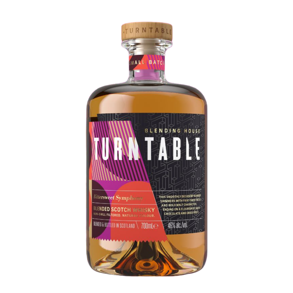 Whisky Turntable Bittesweet Symphony Blended Scotch 46%