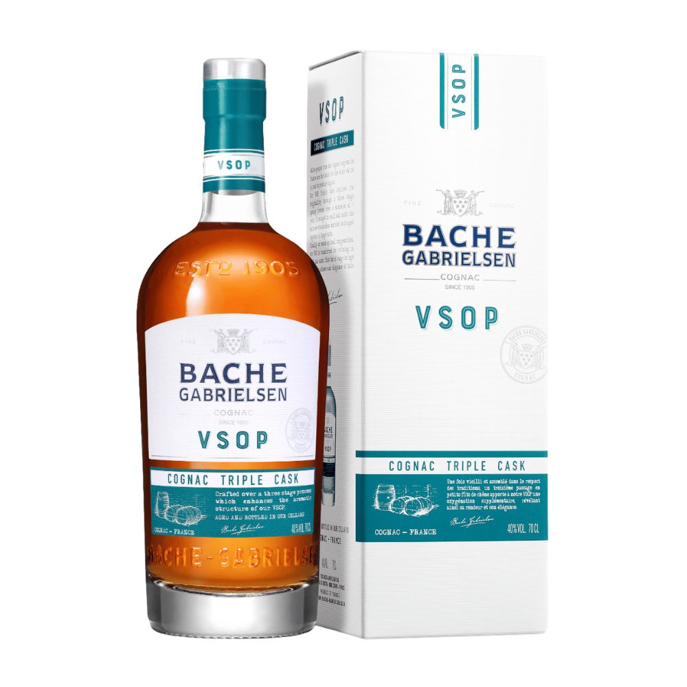 Koniak Bache Gabrielsen VSOP Triple Cask 40% 700 ml