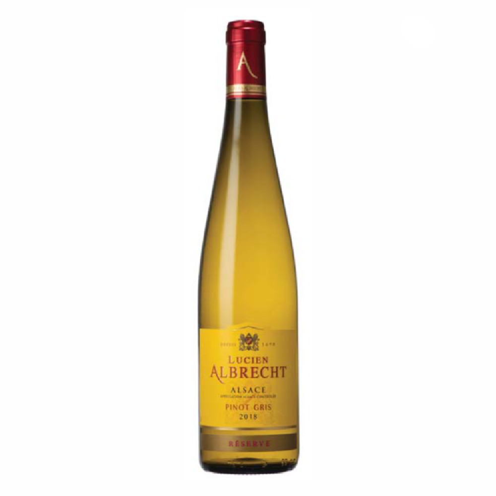 Wino Lucien Albrecht Res. Pinot Gris Alsace 2022 14,5% białe wytrawne 750 ml