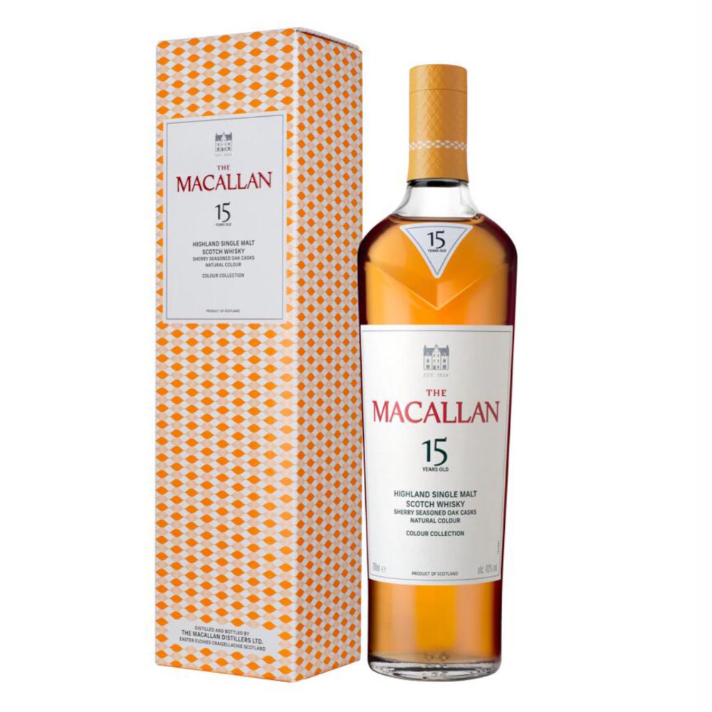 Whisky The Macallan 15 YO Colour Collect 43% 700 ml kartonik
