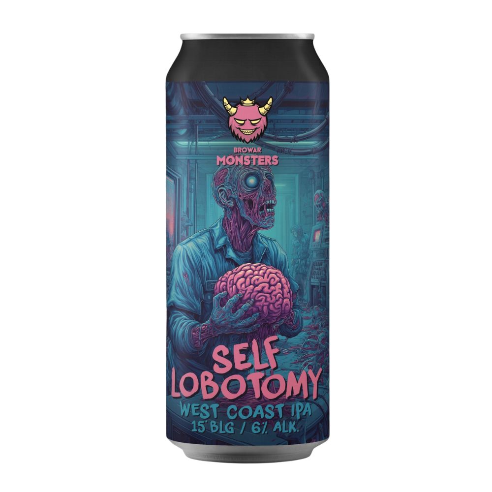 Piwo Monsters Self Lobotomy West Coast IPA 5% 500 ml puszka