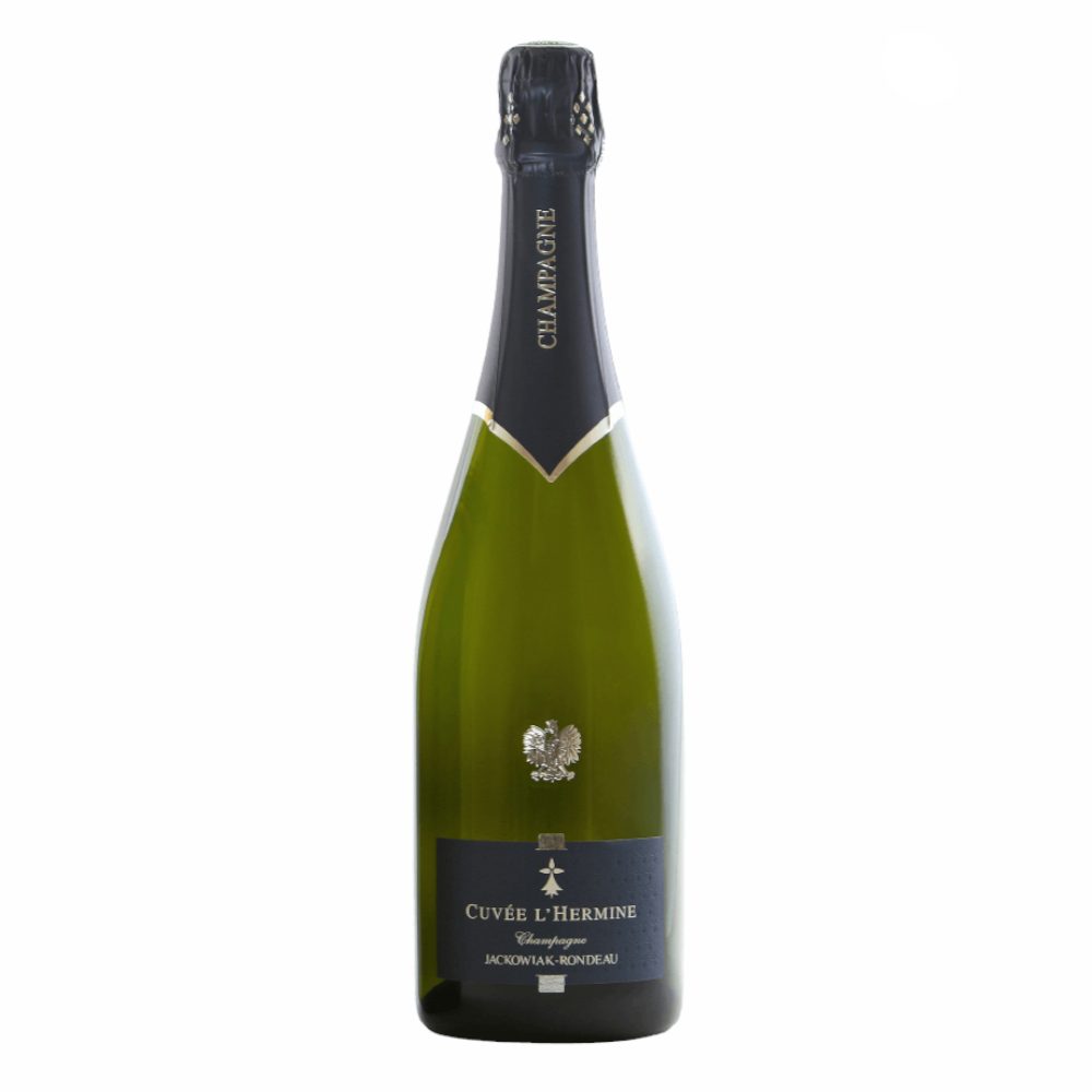 Szampan Jackowiak Cuve L'Hermine 12% białe wytrawne 750 ml