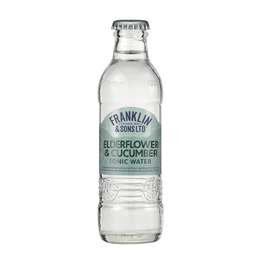 Tonik Franklin & Sons Elderflower & Cucumber Tonic Water 200 ml