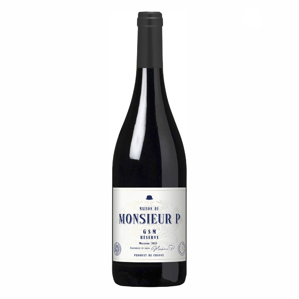 Wino Maison De Monsieur GSM Reserve Rouge 2023 13,5% czerwone wytrawne 750 ml