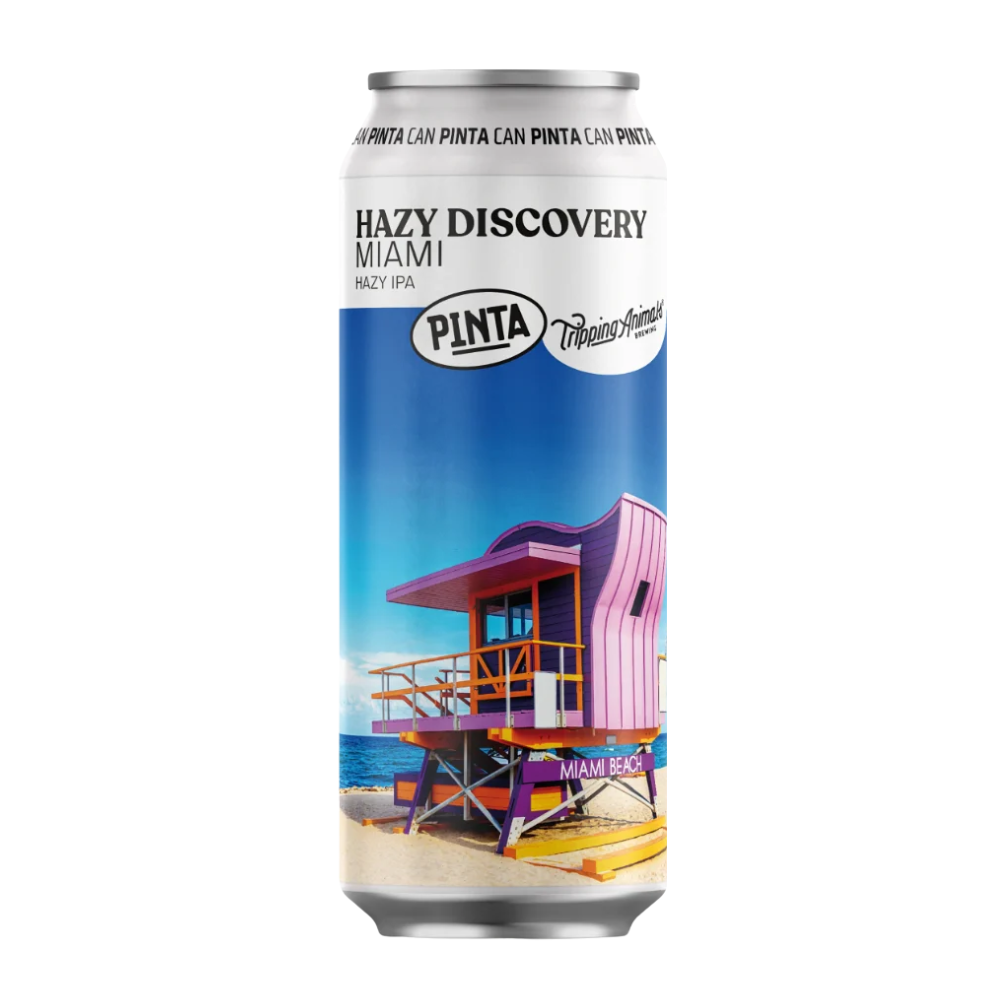Piwo Pinta Hazy Discovery Miami Hazy IPA 6,5% 500 ml puszka