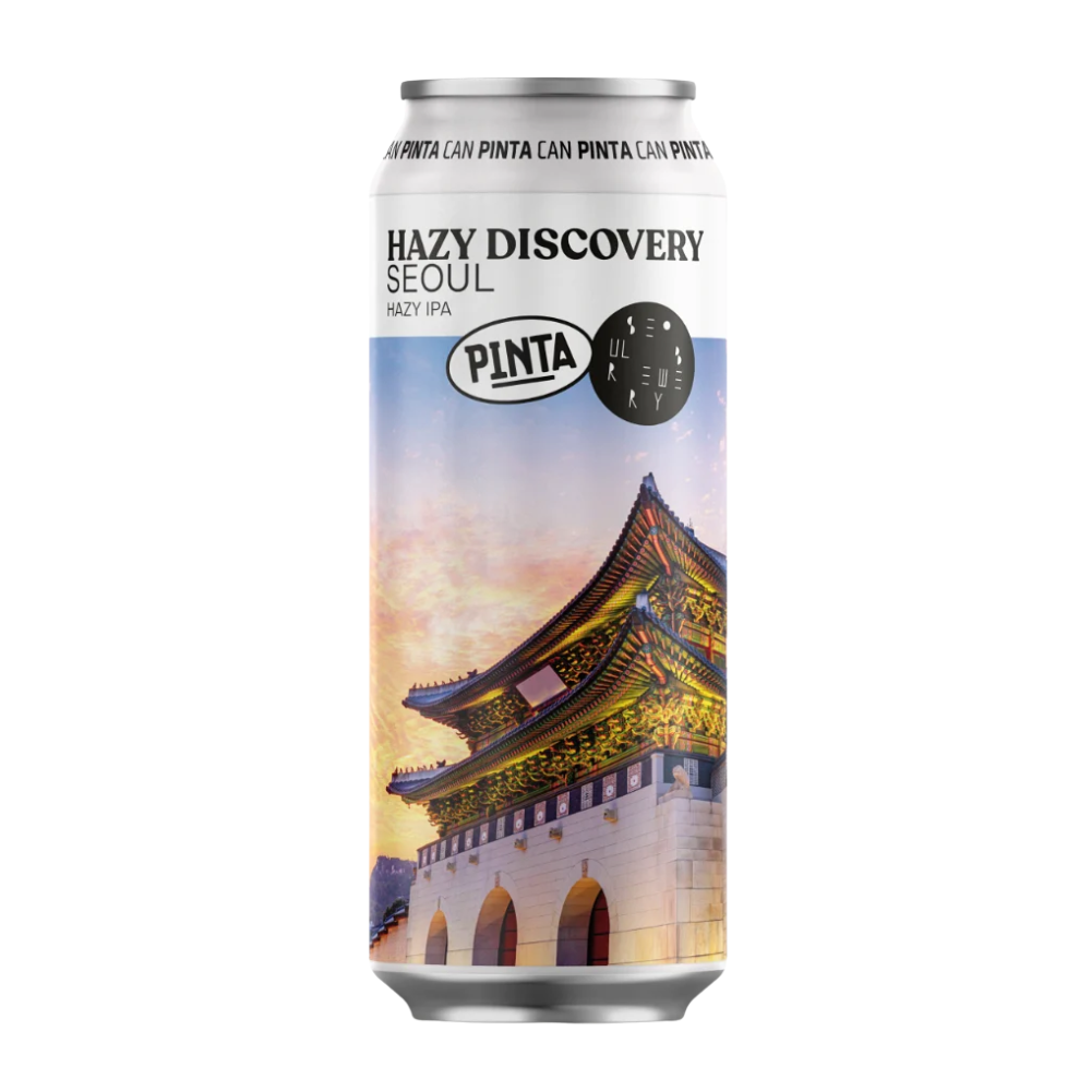 Piwo Pinta Hazy Discovery Seoul Hazy IPA 6,5% 500 ml puszka