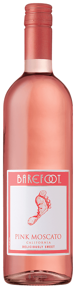Wino Barefoot Pink Moscato  9% różowe słodkie 750 ml