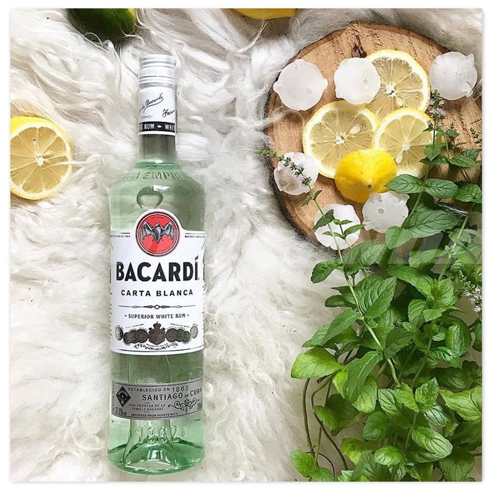 Rum Bacardi Carta Blanca  37,5% 700 ml