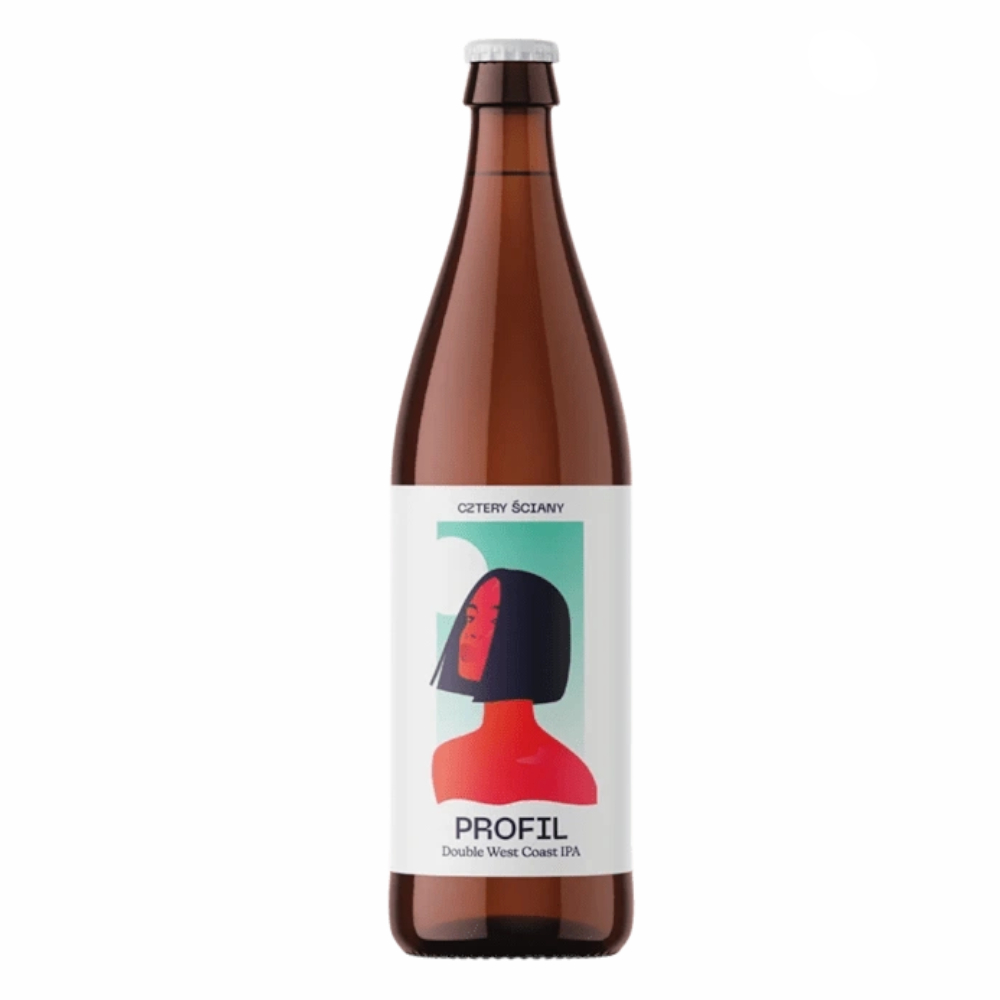 Piwo Cztery Ściany Profil - Double West Coast IPA 7,7% 500 ml