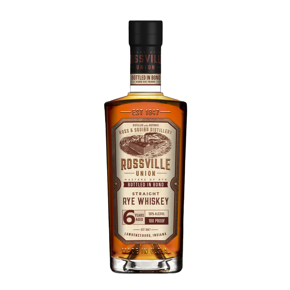 Whisky Rossville 6YO Bottled in Bond Rye 50% 700 ml