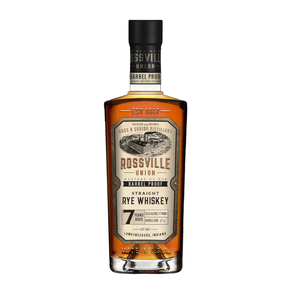 Whisky Rossville 7YO Barrel Proof Rye 58,5% 700 ml