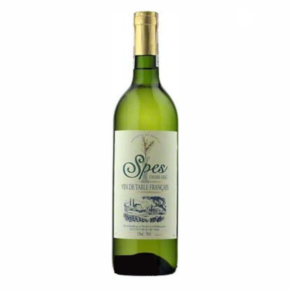 Wino SPES Blanc De Blanc 11% białe półwytrawne 750 ml