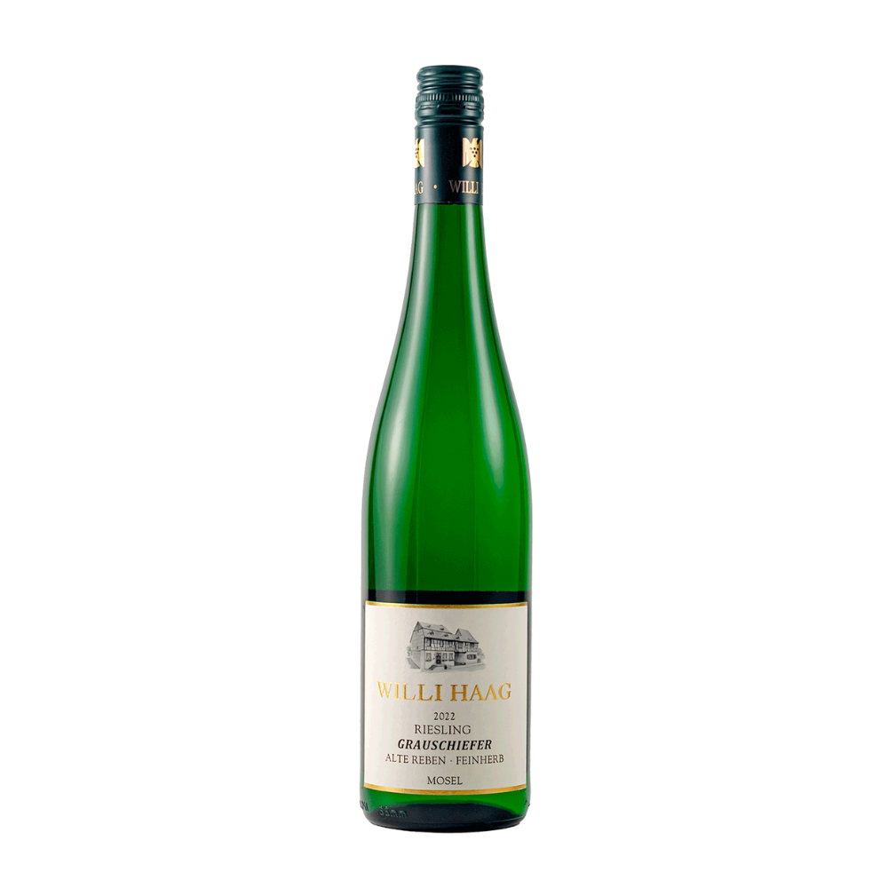 Wino Willi Haag Riesling Grauschiefer Alte Reben Feinherb VDP.GUTSWEIN 11,5% białe półsłodkie 750 ml