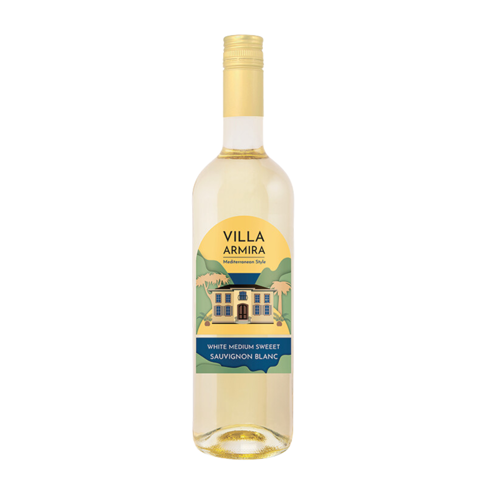 Wino Villa Armira Sauvignon Blanc 12% białe półsłodkie 750 ml