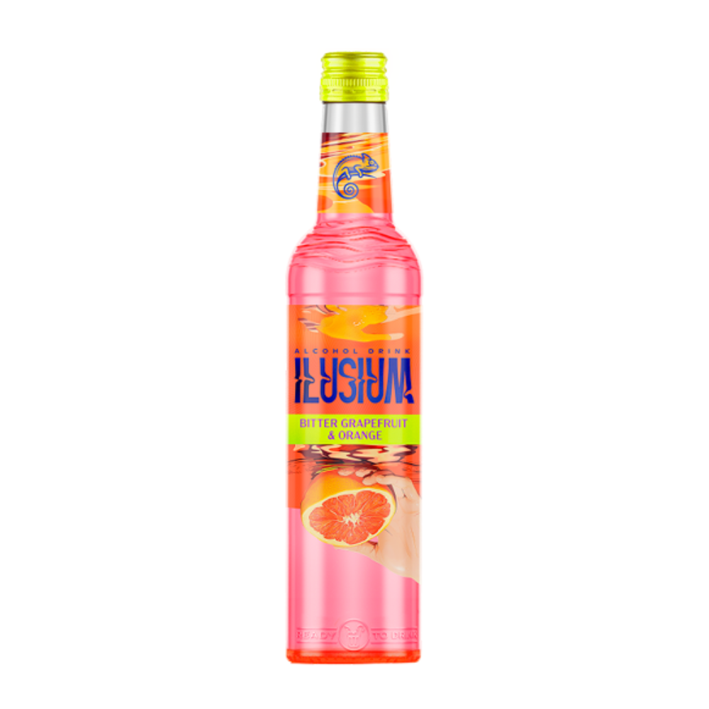 RTD Ilusium Juicy Bitter Grapefruit & Orange 11% 310 ml