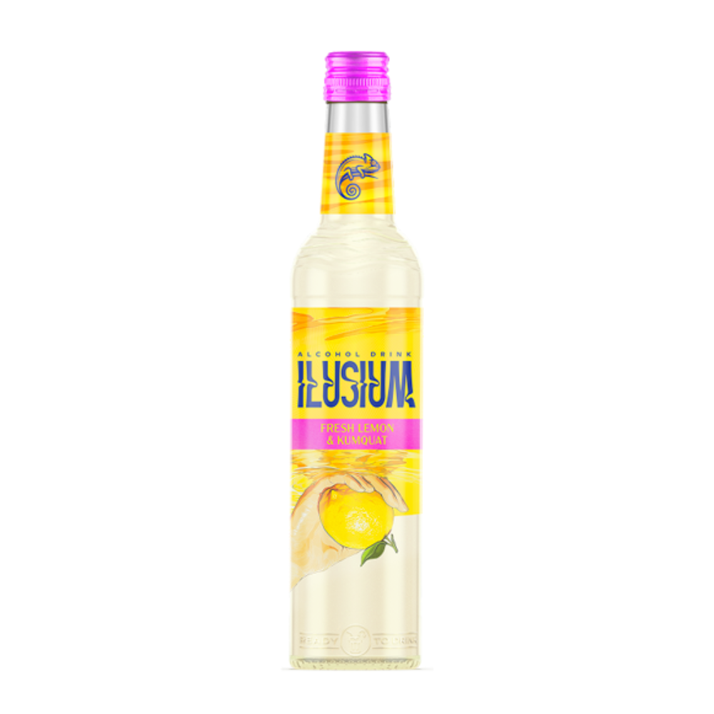 RTD Ilusium Fresh Lemon & Kumquat 11% 310 ml