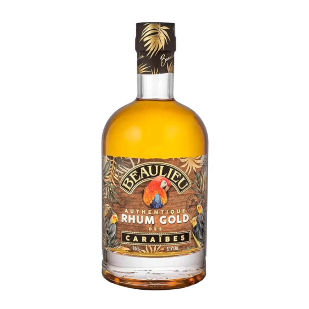 Rum Beaulieu Authentique Rhum Gold des Caraibes 37,5% 700 ml