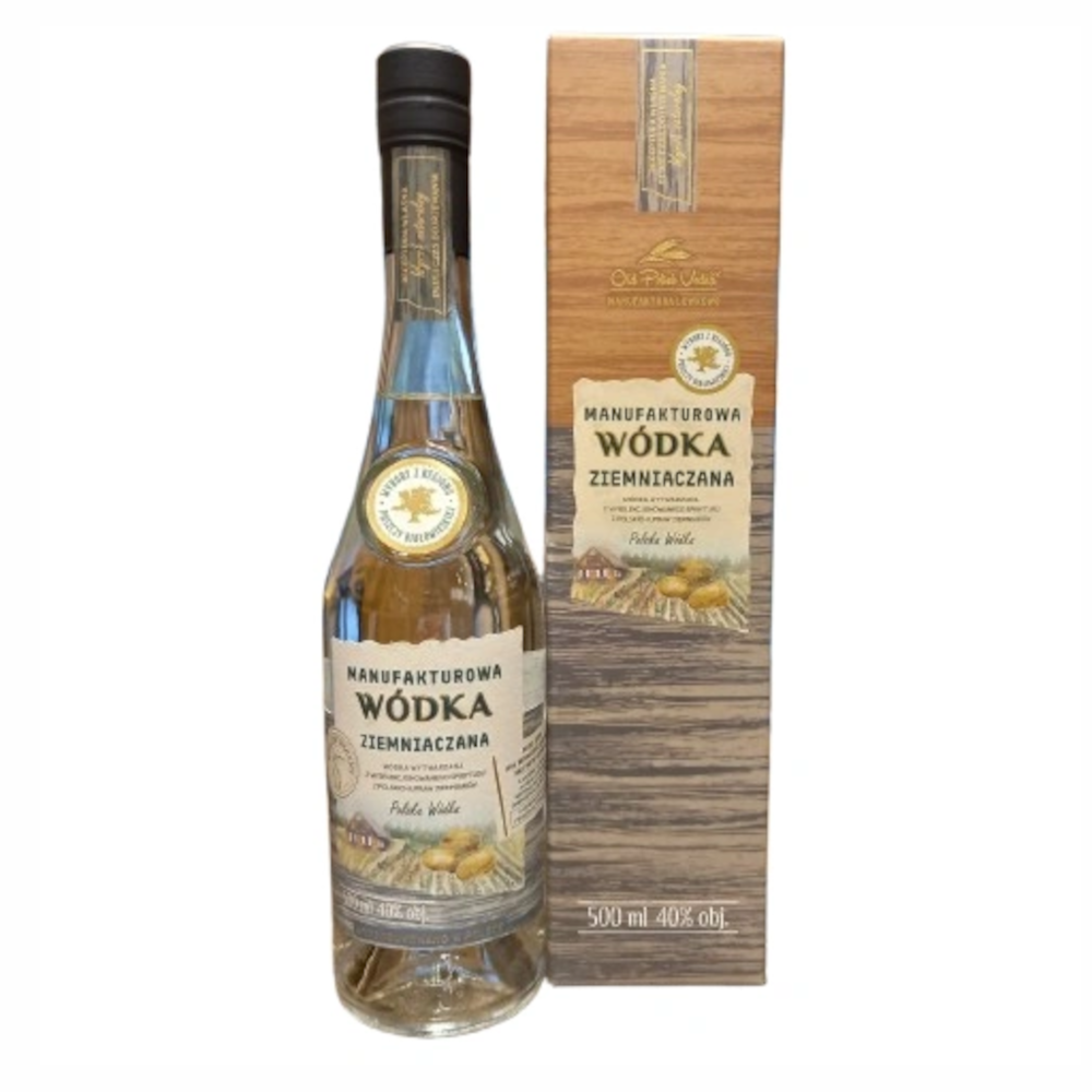 Wódka Manufakturowa Ziemniaczana 40% 500 ml kartonik