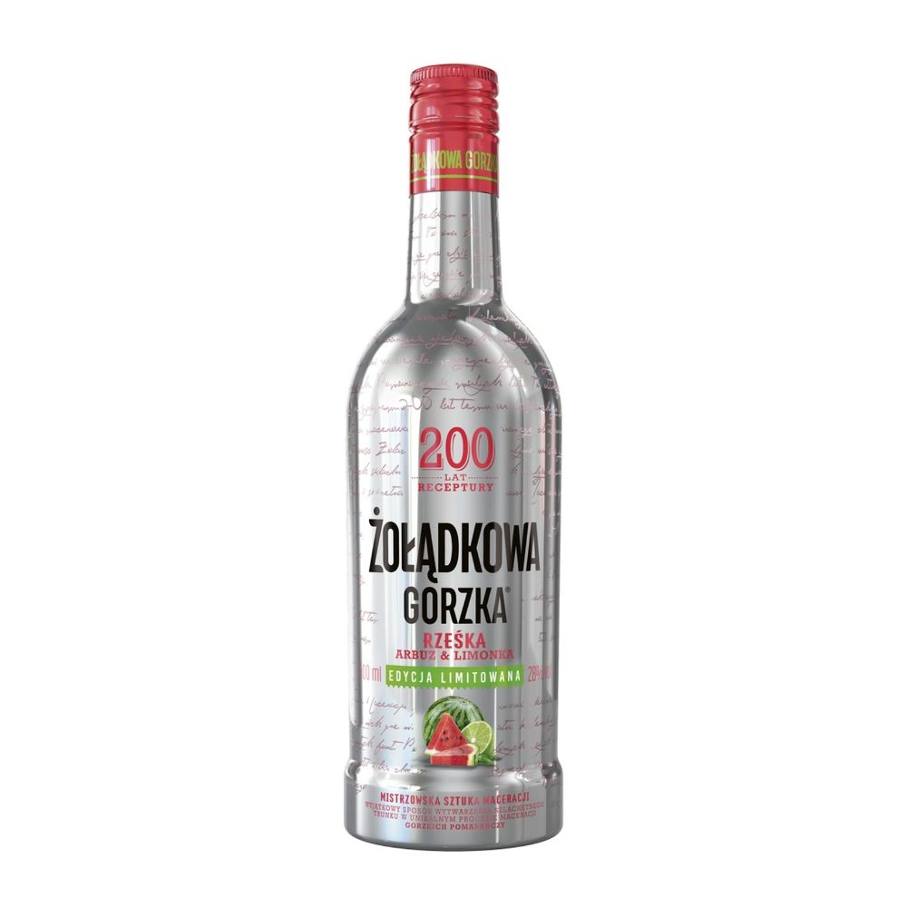 Żołądkowa Gorzka Arbuz z Limonką 28% 500 ml