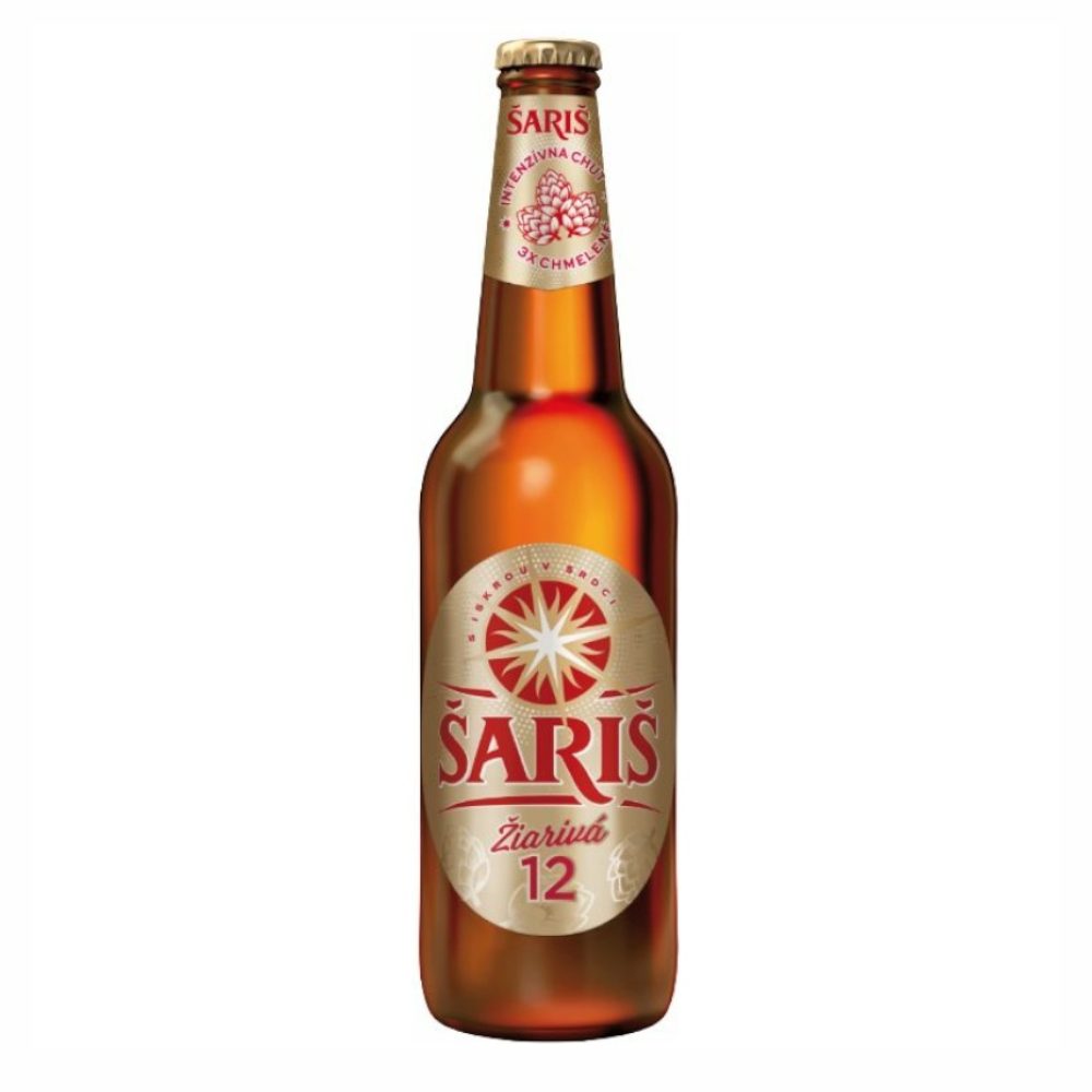 Piwo Saris 12 Ziariva 4,9% 500 ml