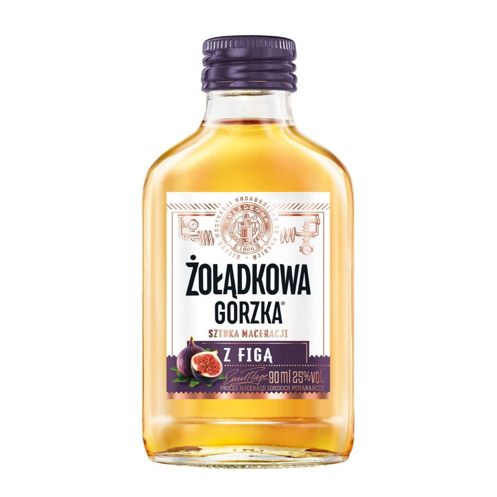 Wódka Żołądkowa Gorzka z Figą 25% 90 ml