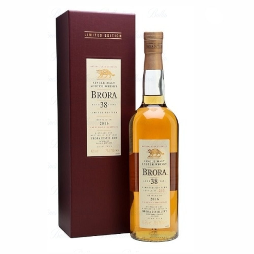 Whisky Brora 38YO 48,6% 700 ml kartonik