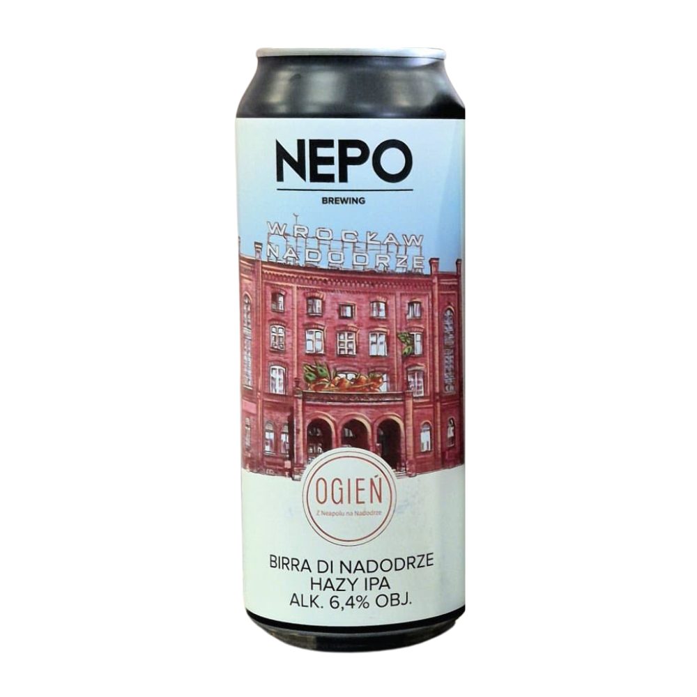 Piwo Nepomucen Birra Di Nadodrze Hazy IPA 6,4% 500 ml puszka