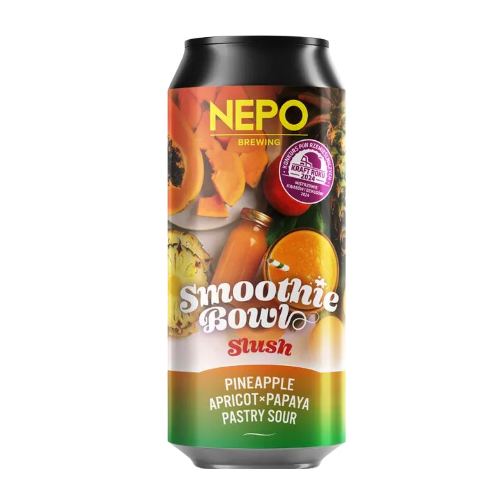 Piwo Nepomucen Smoothie Bowl Slush Pastry Sour 5,3% 500 ml Puszka