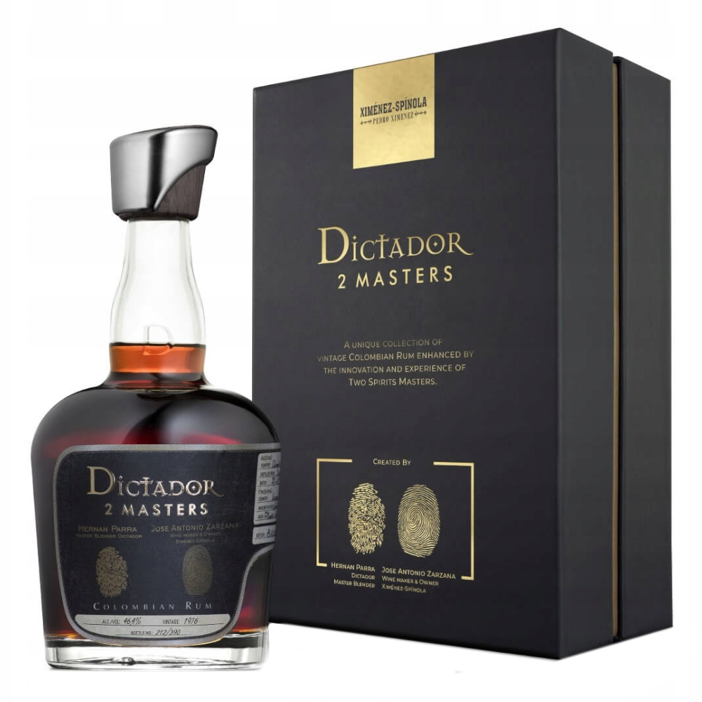Rum Dictador 2 Masters Ximenez Spinola 1976 46,4% 700 ml