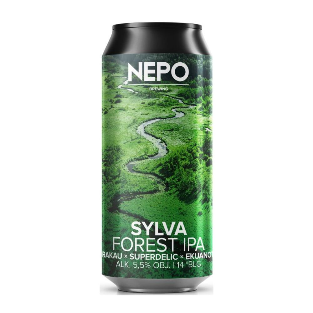 Piwo Nepomucen Sylva Forest IPA 5,5% 500 ml puszka