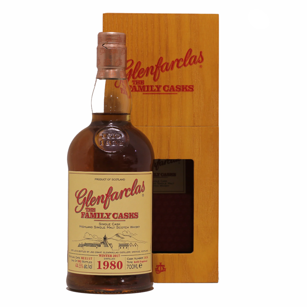 Whisky Glenfarclas 1980 Cask No. 1414 44,5% 700 ml