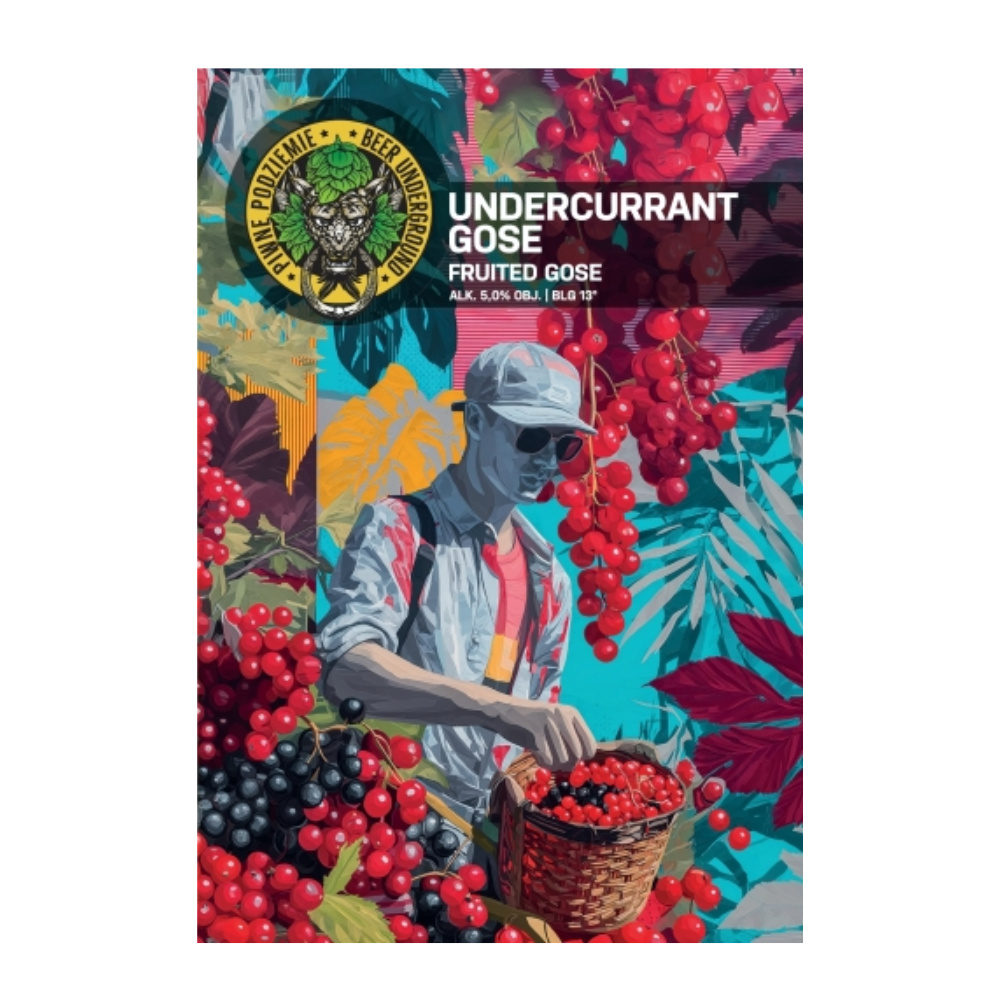 Piwo Piwne Podziemie Undercurrant Gose Fruited Gose 30 l keg