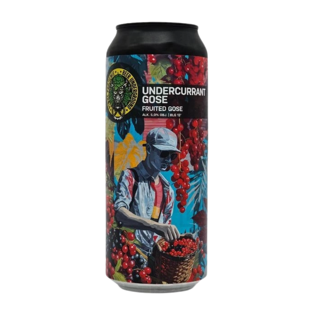 Piwo Piwne Podziemie Undercurrant Gose Fruited Gose 5% 500 ml Puszka
