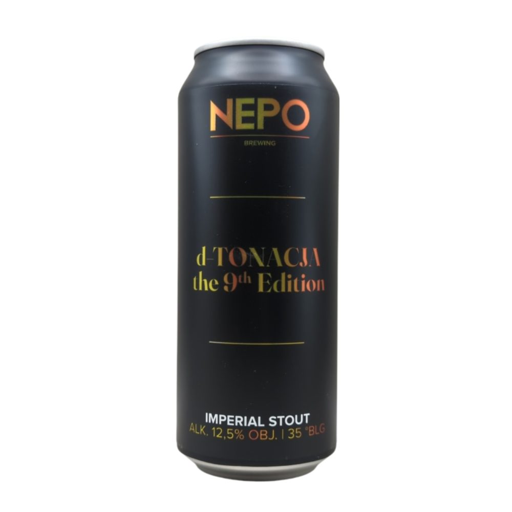 Nepomucen D-Tonacja the 9th Edition Imperial Stout 12,5% 500 ml puszka