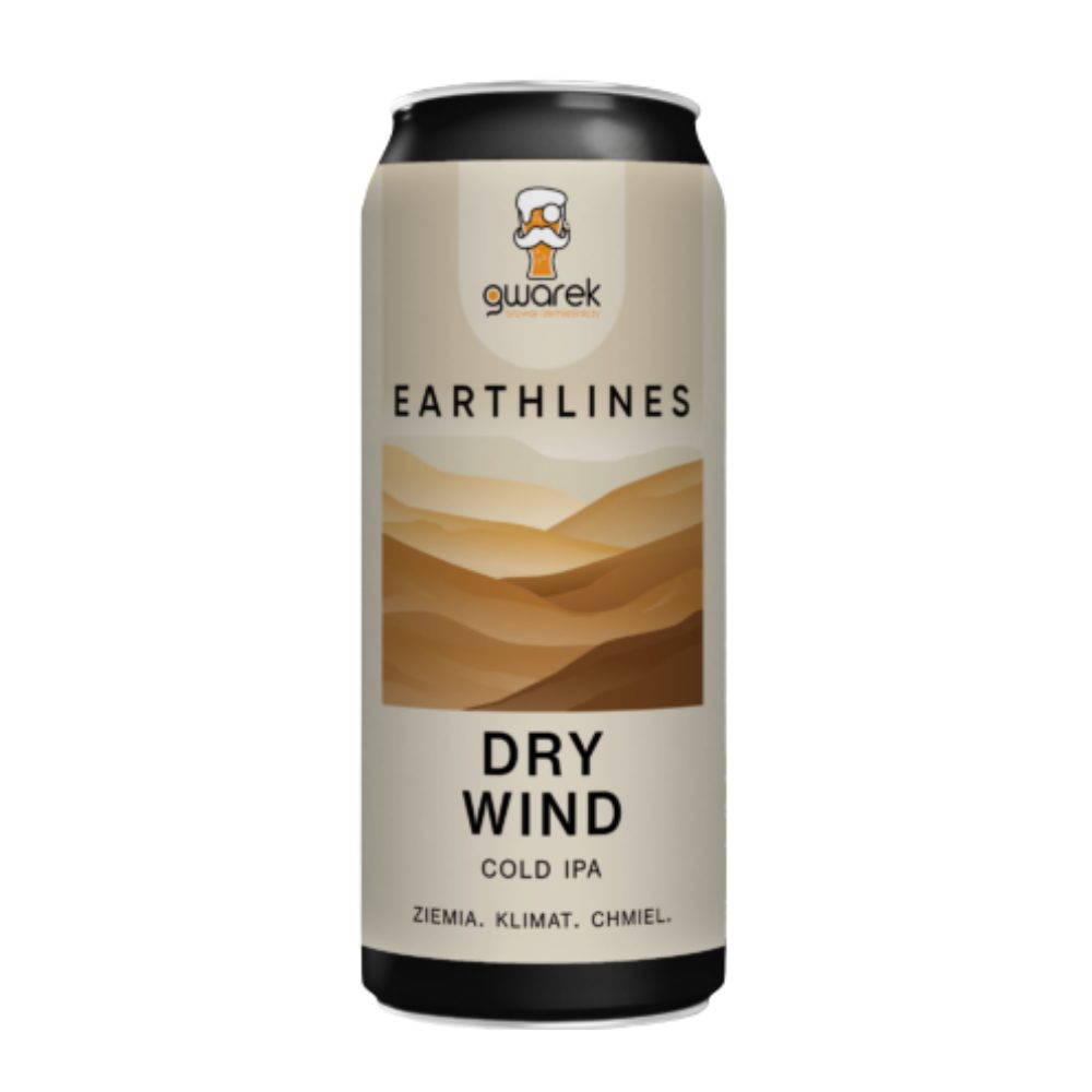Piwo Gwarek Dry Wind 6,4% 500 ml puszka