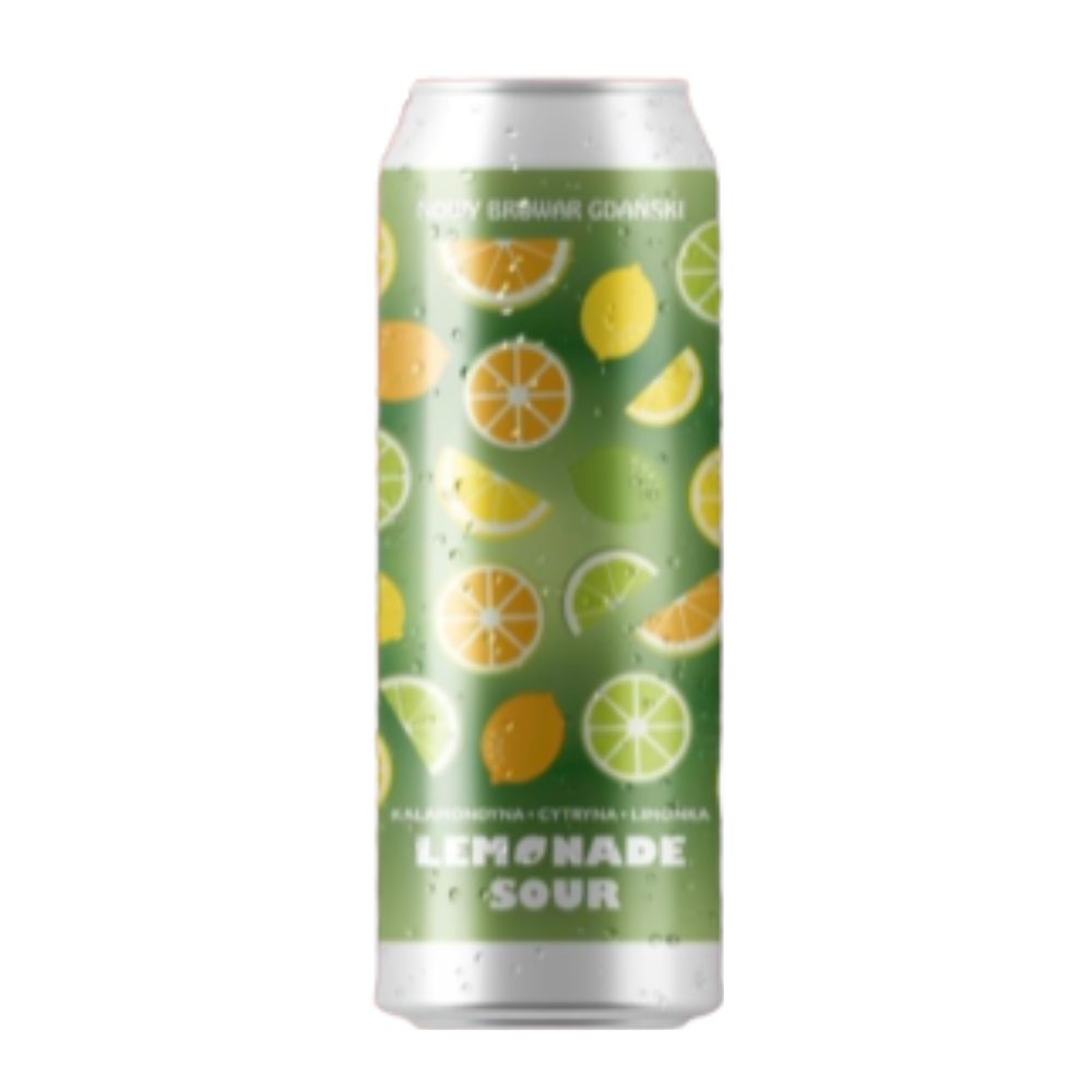 Piwo Nowy Browar Gdański Lemonade Sour 3% 500 ml puszka