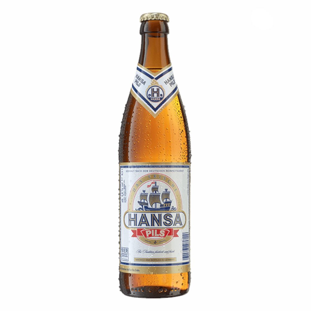 Piwo Hansa Pils 4.8% 500 ml